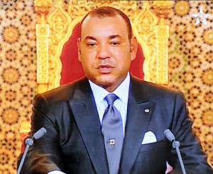 This screen grab made from Moroccan tele