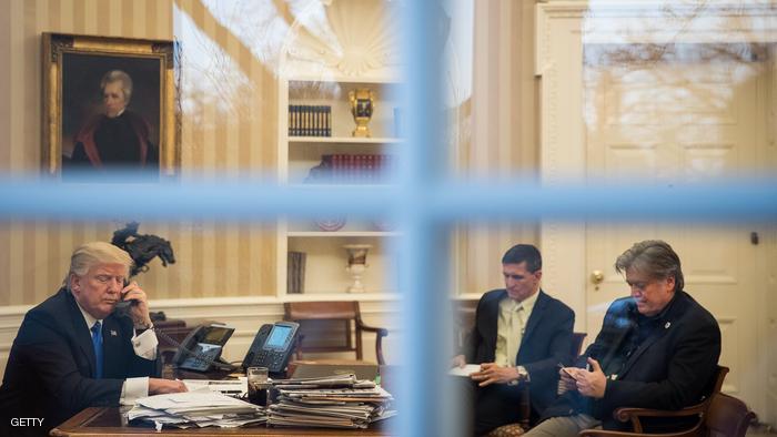 Donald Trump Speaks With Australian PM Turnbull From The White House