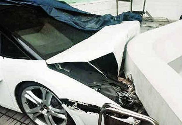 Inde : le voiturier d’un hôtel démolit la Lamborghini d’un client