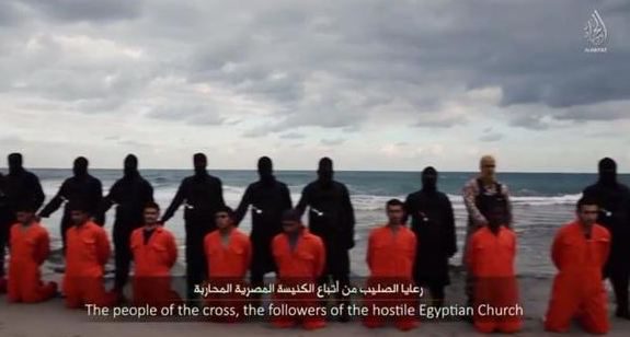 Daech diffuse la vidéo de la décapitation d’Égyptiens coptes enlevés en Libye