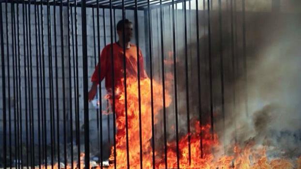Publication de prétendues images du pilote jordanien brûlé à mort