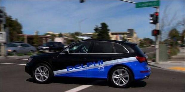 Une voiture qui roule toute seule!