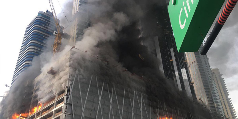 Dubaï : Nouvel incendie près du Borj Khalifa