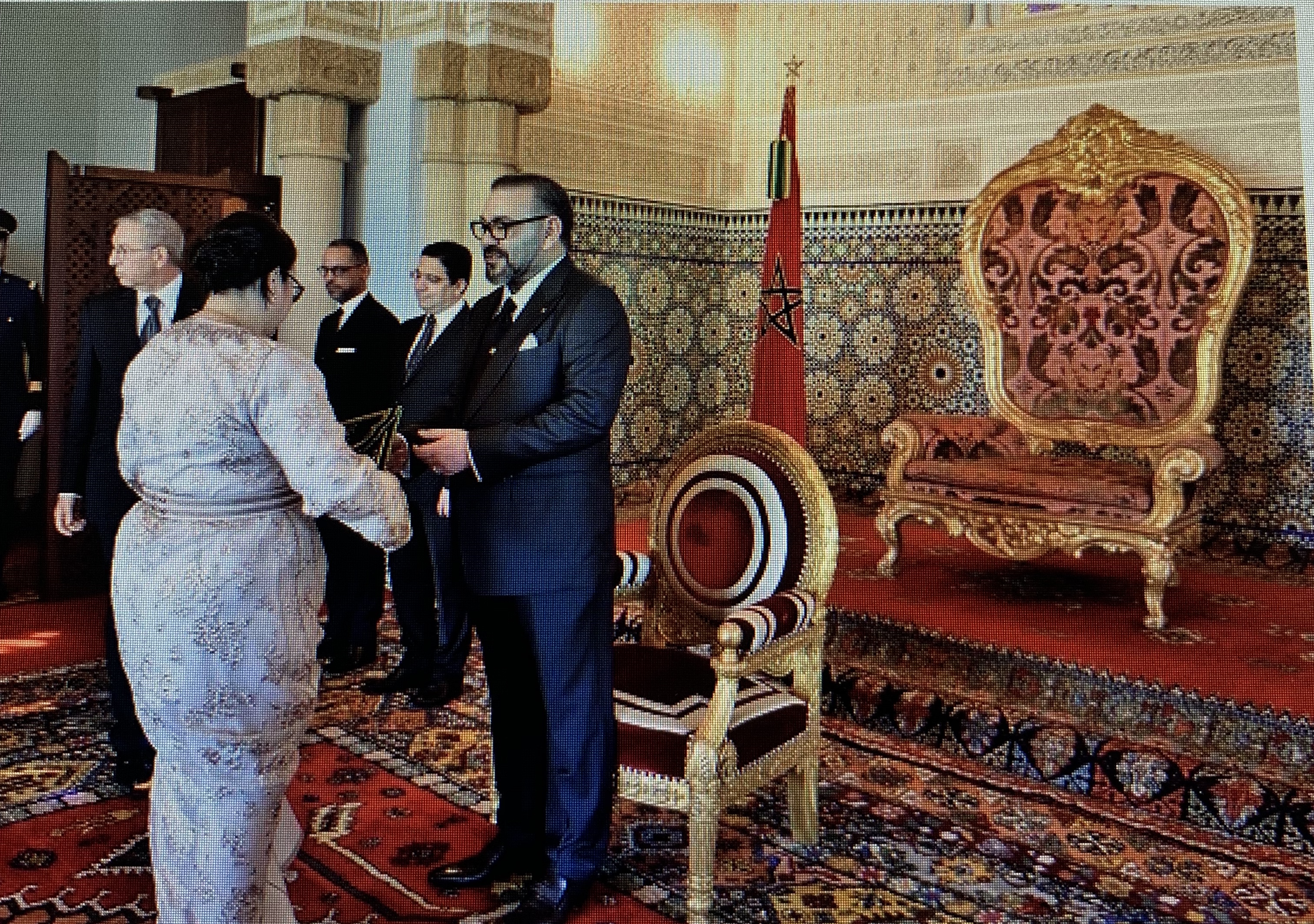 Le Roi Mohammed VI nomme de nouveaux ambassadeurs et reçoit des ambassadeurs étrangers venus prendre congé du Souverain,