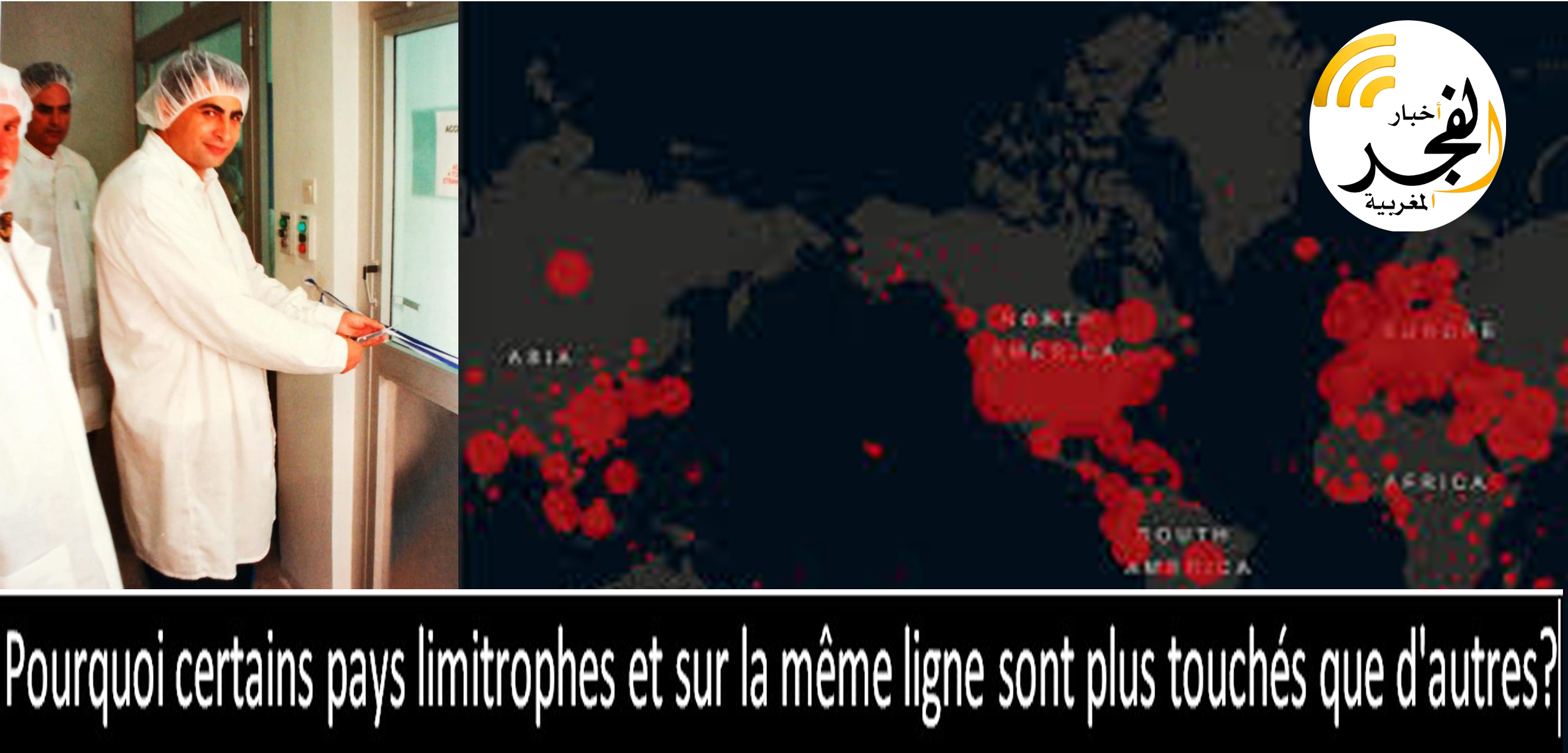 Pourquoi certains pays limitrophes et sur la même ligne sont plus touchés que d&rsquo;autres?