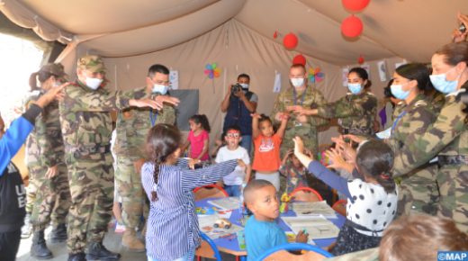 “African Lion 2022”: Une haute délégation militaire maroco-américaine visite l’hôpital médico-chirurgical de campagne à Taliouine
