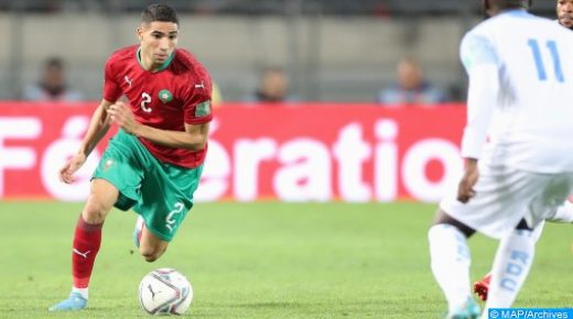 CAF Awards 2022: Achraf Hakimi dans la short-list
